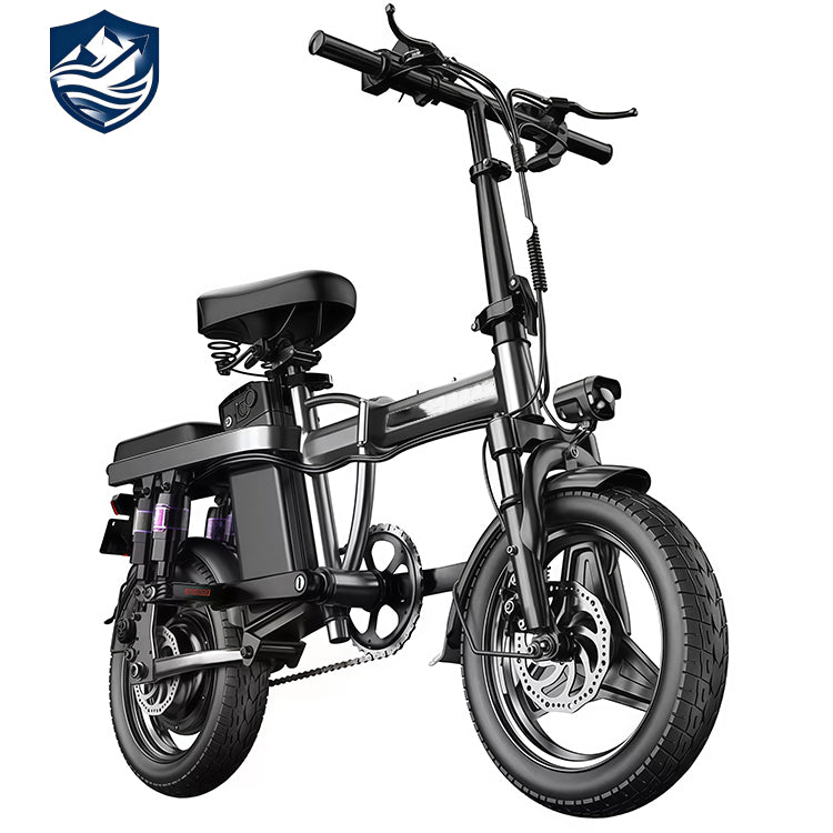 Compact 500W Folding E-Bike – 48V Urban Commuter