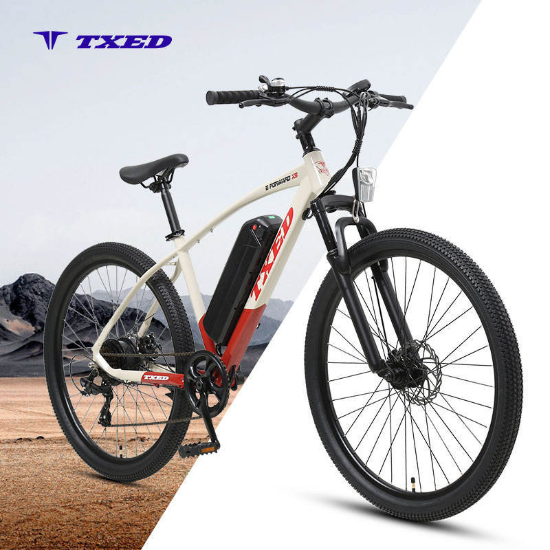 36V 250W 7-Speed City E-Bike – Suspension Fork & Smart Controls