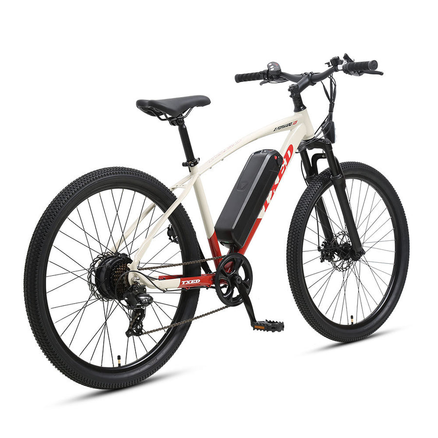 36V 250W 7-Speed City E-Bike – Suspension Fork & Smart Controls