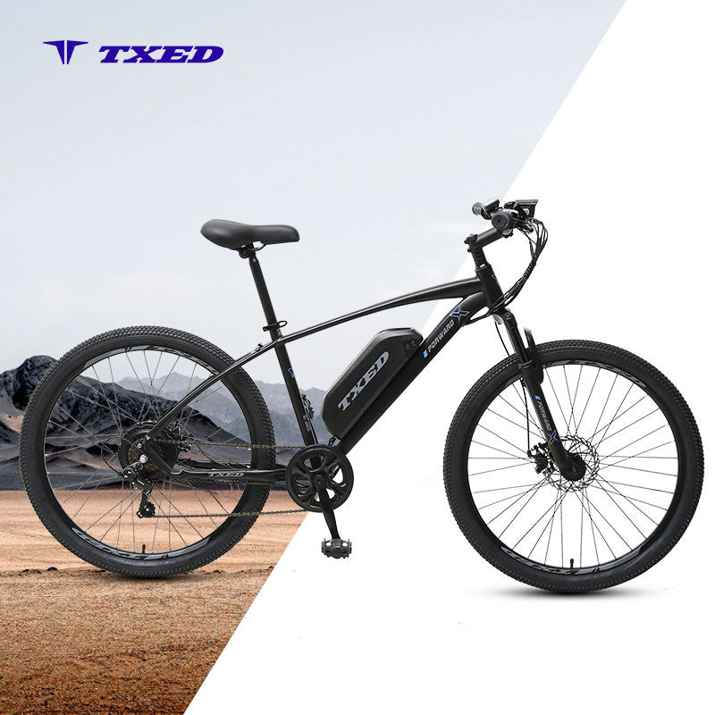 250W Electric Mountain Bike – 7-Speed Mechanical Disc Brakes