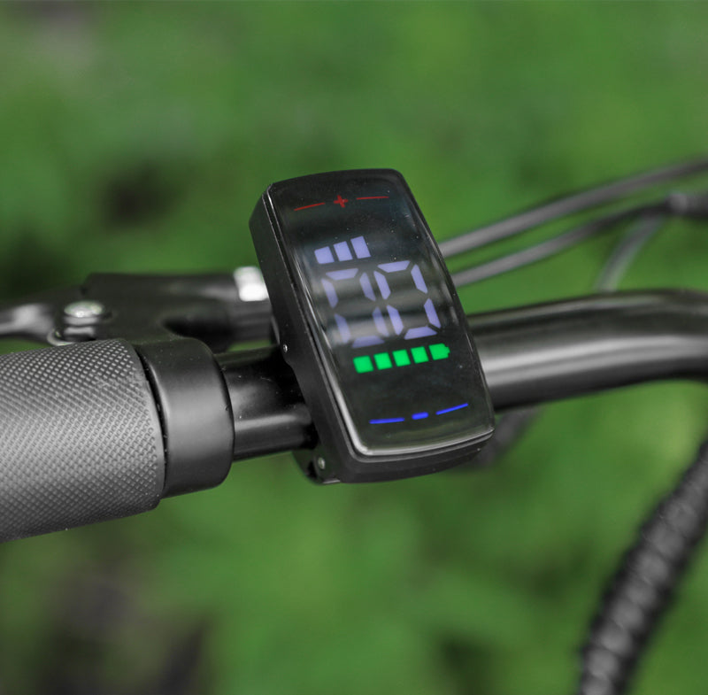 250W City E-Bike – Pedal Assist with Rear Rack & Display