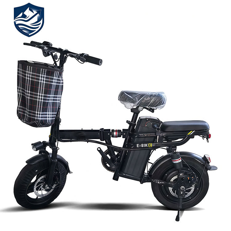 Compact 500W Folding E-Bike – 48V Urban Commuter