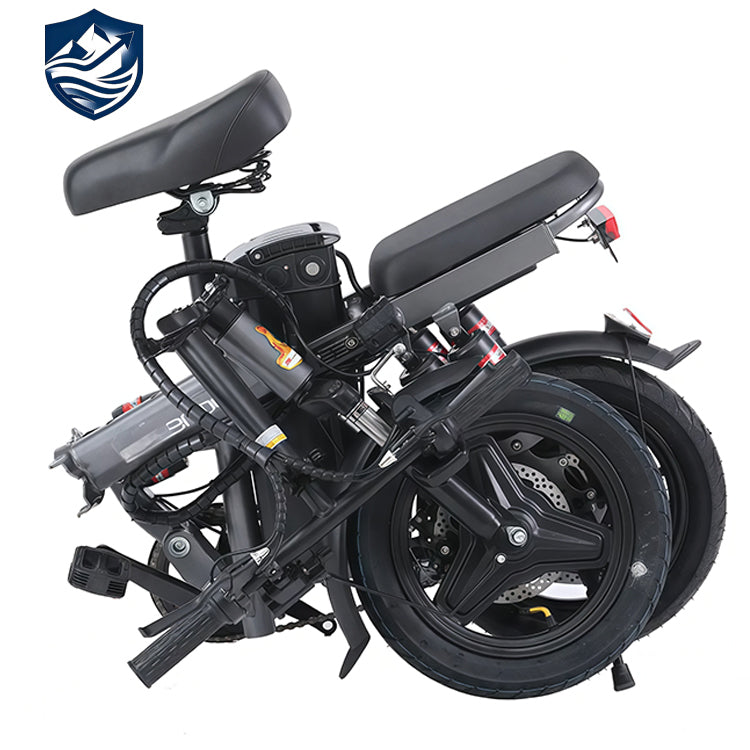 Compact 500W Folding E-Bike – 48V Urban Commuter